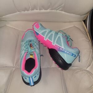 Running Shoes, Keep Running Brand Speed 4 Blue/Black Size 43 Euro Us size 10